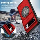 For Google Pixel 8 Pro Sliding Camshield TPU Hybrid PC Magnetic Holder Phone Case(Red) - 2