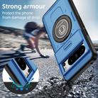 For Google Pixel 8 Pro Sliding Camshield TPU Hybrid PC Magnetic Holder Phone Case(Sky Blue) - 2