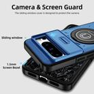 For Google Pixel 8 Pro Sliding Camshield TPU Hybrid PC Magnetic Holder Phone Case(Sky Blue) - 3