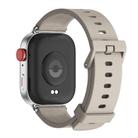 For Huawei Watch Fit3 MIJOBS Solid Color Silicone Watch Band(Gray Silver) - 3