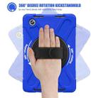 For Lenovo Tab M11 /Xiaomi Pad 11 2024 Rotatable Holder Silicone Hybrid PC Tablet Case with Shoulder Strap(Blue) - 2