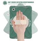 For Lenovo Tab M11 /Xiaomi Pad 11 2024 Rotatable Holder Silicone Hybrid PC Tablet Case with Shoulder Strap(Emerald Green) - 2