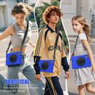 For Lenovo Tab K11 Plus Rotatable Holder Silicone Hybrid PC Tablet Case with Shoulder Strap(Blue) - 4