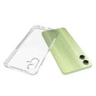 For Samsung Galaxy A06 4G Shockproof Non-slip Thickening TPU Phone Case(Transparent) - 3