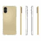 For Samsung Galaxy A07 4G Shockproof Non-slip Thickening TPU Phone Case(Transparent) - 2