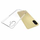 For Samsung Galaxy A07 4G Shockproof Non-slip Thickening TPU Phone Case(Transparent) - 3