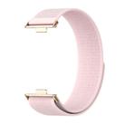 For Huawei Watch Fit3 MIJOBS Nylon Watch Band Wristband(Pink Rose Gold) - 2
