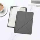 For Samsung Galaxy Tab S9 / S9 FE DUX DUCIS Magi Series Smart Leather Tablet Case(Grey) - 2