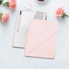 For Samsung Galaxy Tab S10 Ultra DUX DUCIS Magi Series Smart Leather Tablet Case(Pink) - 2
