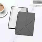 For Samsung Galaxy Tab S10 FE+ DUX DUCIS Magi Series Smart Leather Tablet Case(Grey) - 2