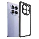 For Redmi Note 14 Pro Frosted TPU Hybrid Transparent PC Phone Case - 1