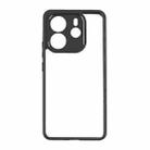 For Redmi Note 14 4G 163.25mm Frosted TPU Hybrid Transparent PC Phone Case - 2