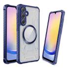 For Samsung Galaxy A25 Global CD Texture Magsafe Phone Case(Sapphire) - 1