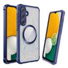 For Samsung Galaxy A13 CD Texture Magsafe Phone Case(Sapphire) - 1