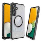 For Samsung Galaxy A13 CD Texture Magsafe Phone Case(Black) - 1