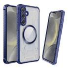 For Samsung Galaxy S24 5G CD Texture Magsafe Phone Case(Sapphire) - 1