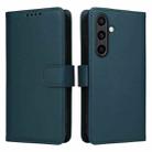 For Samsung Galaxy S24 FE 5G BETOPNICE BN-005 2 in 1 Detachable Imitate Genuine Leather Phone Case(Blue) - 1