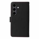 For Samsung Galaxy S25+ 5G BETOPNICE BN-005 2 in 1 Detachable Imitate Genuine Leather Phone Case(Black) - 3