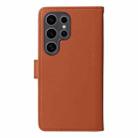For Samsung Galaxy S25 Ultra 5G BETOPNICE BN-005 2 in 1 Detachable Imitate Genuine Leather Phone Case(Brown) - 3