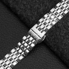 For Garmin Lily 2 Seven-beads 14mm Stainless Steel Watch Band(Silver) - 3