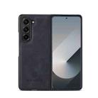 For Samsung Galaxy Z Fold6 DG.MING M2/M1 Series Magnetic Phone Case(Black) - 1