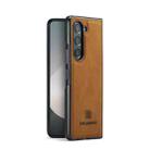 For Samsung Galaxy Z Fold6 DG.MING M2/M1 Series Magnetic Phone Case(Brown) - 2