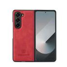 For Samsung Galaxy Z Fold6 DG.MING M2/M1 Series Magnetic Phone Case(Red) - 1