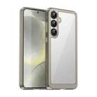 For Samsung Galaxy S25+ 5G Colorful Series Acrylic Hybrid TPU Phone Case(Transparent Grey) - 1
