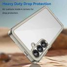 For Samsung Galaxy S25+ 5G Colorful Series Acrylic Hybrid TPU Phone Case(Transparent Grey) - 3