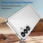 For Samsung Galaxy S25+ 5G Colorful Series Acrylic Hybrid TPU Phone Case(Transparent) - 3