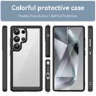 For Samsung Galaxy S25 Ultra 5G Colorful Series Acrylic Hybrid TPU Phone Case(Black) - 2