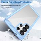For Samsung Galaxy S25 Ultra 5G Colorful Series Acrylic Hybrid TPU Phone Case(Blue) - 3