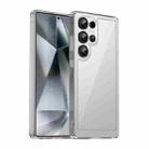 For Samsung Galaxy S25 Ultra 5G Colorful Series Acrylic Hybrid TPU Phone Case(Transparent) - 1