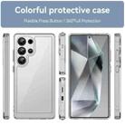 For Samsung Galaxy S25 Ultra 5G Colorful Series Acrylic Hybrid TPU Phone Case(Transparent) - 2