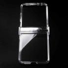 For Xiaomi Mix Flip Three Parts Full Coverage PC Transparent Phone Case - 1