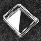 For Xiaomi Mix Flip 2 Three Parts Full Coverage PC Transparent Phone Case - 3