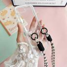 For Samsung Galaxy Z Flip5 TPU Macaron Hinge Phone Case with 3 in 1 Crossbody Rope(White) - 2