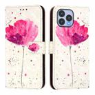 For Wiko T60 3D Painting Horizontal Flip Leather Phone Case(Flower) - 2