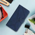 For Samsung Galaxy A06 4G Stitching Embossed Leather Phone Case(Blue) - 2