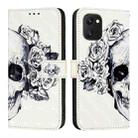 For UMIDIGI Power 7 / Power 7S 3D Painting Horizontal Flip Leather Phone Case(Skull) - 2