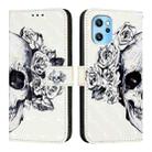 For UMIDIGI Power 7 Max 3D Painting Horizontal Flip Leather Phone Case(Skull) - 2