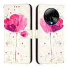 For BLU Bold K50 3D Painting Horizontal Flip Leather Phone Case(Flower) - 2