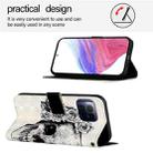 For T-Mobile REVVL 7 Pro 3D Painting Horizontal Flip Leather Phone Case(Skull) - 3