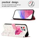 For T-Mobile REVVL 7 3D Painting Horizontal Flip Leather Phone Case(Flower) - 3