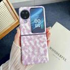 For OPPO Find N3 Flip Colorful Woven Pattern Full Coverage Phone Case(Purple) - 2