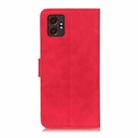 For Samsung Galaxy XCover7 Pro KHAZNEH Retro Texture Horizontal Flip Leather Phone Case(Red) - 3