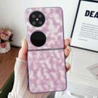 For Huawei Pocket 2 Colorful Woven Pattern Full Coverage Phone Case(Purple) - 2