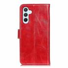For Samsung Galaxy M35 5G Retro Crazy Horse Texture Leather Phone Case(Red) - 3
