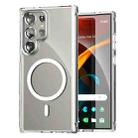 For Samsung Galaxy S24 Ultra 5G ViLi MAG-C Series MagSafe Magnetic PC + TPU Phone Case(Transparent) - 1