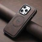 For iPhone 12 / 12 Pro Denior A13 Skin Feel MagSafe Phone Case(Brown) - 2